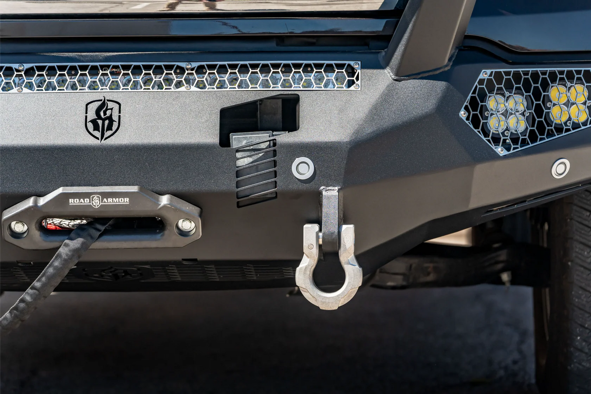 Road Armor 2024-2026 Ford F-150 Evolution Front Winch Bumper Reaper Guard - Texture Black