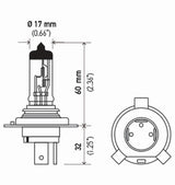 Hella Bulb Hs1 12V 35/35W Px43T T4625 Sb