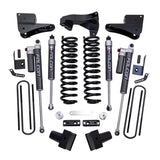 ReadyLIFT 63-23440 - 2023-2026 Ford F250/F350 Diesel  4'' Coil Spring Lift Kit with Falcon 2.1 Front/Rear Shocks, Radius Drops, and Front Track Bar Bracket