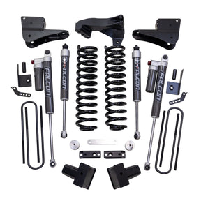 ReadyLIFT 63-23440 - 2023-2026 Ford F250/F350 Diesel  4'' Coil Spring Lift Kit with Falcon 2.1 Front/Rear Shocks, Radius Drops, and Front Track Bar Bracket