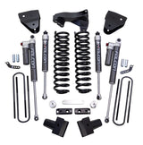 ReadyLIFT 63-27440 - 2017-2022 Ford F250/F350 Diesel  4'' Coil Spring Lift Kit with Falcon 2.1 Front/Rear Shocks, Radius Drops, and Front Track Bar Bracket