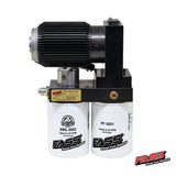 FASS No-Drop Series Plus unit with finned motor heat sink, XWS-3002 water separator and PF-3001 particulate filter