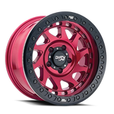 Dirty Life 9313 Enigma Race 17x9 / 6x135 BP / -12mm Offset / 87.1mm Hub Crimson Candy Red Wheel