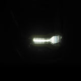 AlphaRex 21-23 Ford F-150 LUXX LED Tailights - Alpha-Black w/ BLIS
