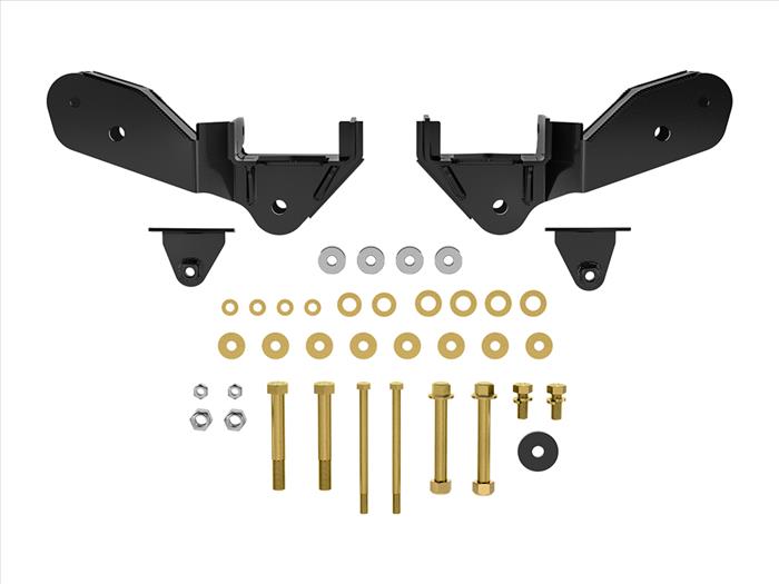 ICON 23-24 Ford F-250/F-350 Super Duty 4WD 4-Link Frame Bracket Kit