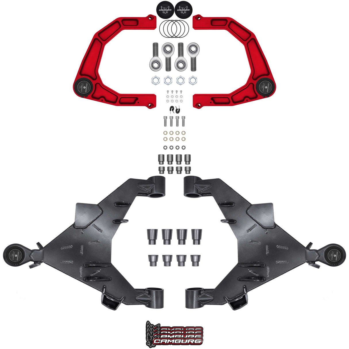 Camburg 22-25 Toyota Tundra 2wd/4wd Trail Series L/T Kit (BILLET XJ UCA) (RED)