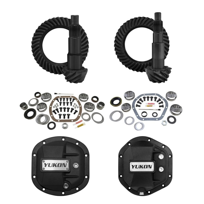 Yukon 2007-2017 Jeep JK (Non Rubicon) Re-Gear Kit w/Covers - Dana 30/44 5.13 24 Spline - Front & Rear