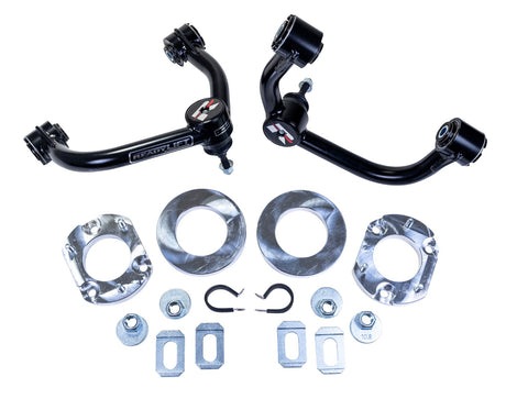 ReadyLIFT 66-21301 - 2021-2025 Ford F-150 Tremor 3'' Front Lift Leveling Kit includes Alignment Cams and UCAs
