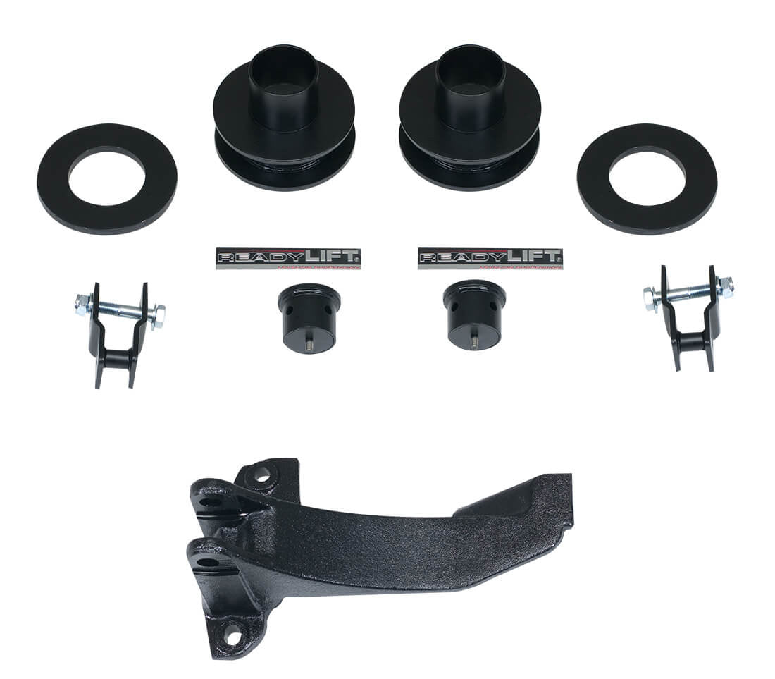 ReadyLIFT 66-2516 - 2008-2010 Ford F250/F350/F450 2.5'' Front Leveling Kit with Track Bar Bracket