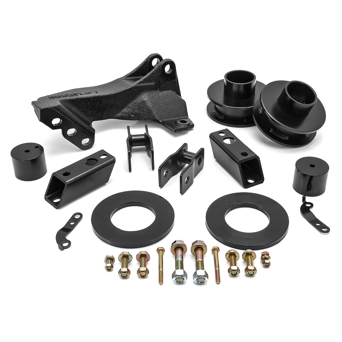 ReadyLIFT 66-2726 - 2011-2026 Ford F250/F350 2.5" Leveling Kit with Track Bar Relocation Bracket