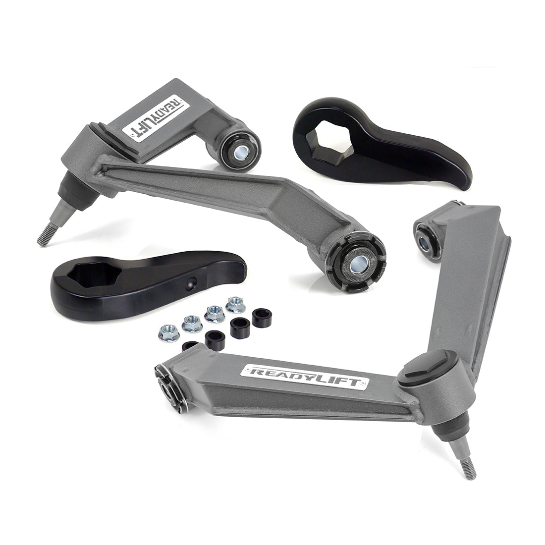 ReadyLIFT 66-3012 - 2011-2018 Chevrolet/GMC 2500/3500HD 2.25'' Front Leveling Kit (Forged Torsion Key) with Fabricated Upper Control Arms
