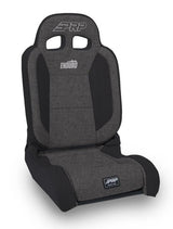 PRP EnduroDaily Reclining Suspension Seat - Black/Gray Tweed - Driver