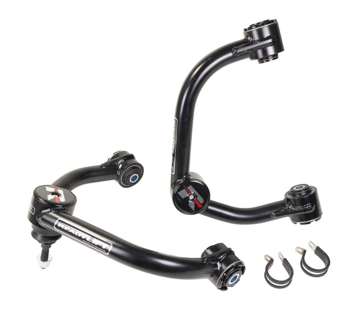 ReadyLIFT 67-21440 - 2021-2025 Ford F-150 Stock/Leveling & Big Lifts Upper Control Arms-New Bushings & High Angle Ball Joint