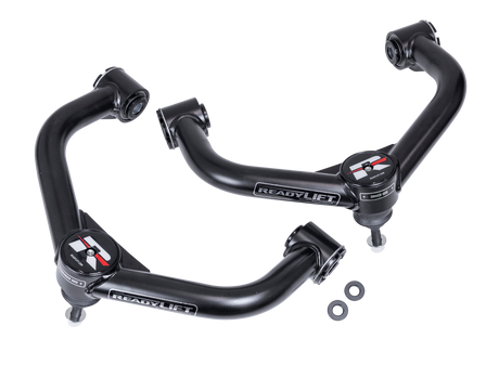 ReadyLIFT 67-31320 - 2011-2019 Chevrolet/GMC 2500HD/3500HD Tubular Upper Control Arms w/ High Angle Ball Joint