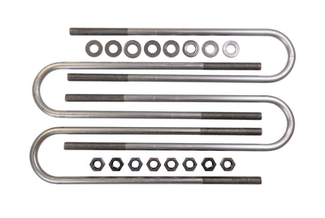 ReadyLIFT 67-35150UB - 2025-2025 Chevrolet/GMC 1500 32" Rear U-bolts For 2025 (Non Mono-leaf)