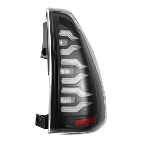 AlphaRex 14-21 Lexus GX470 Luxx-Series LED Tail Lights - Alpha-Black