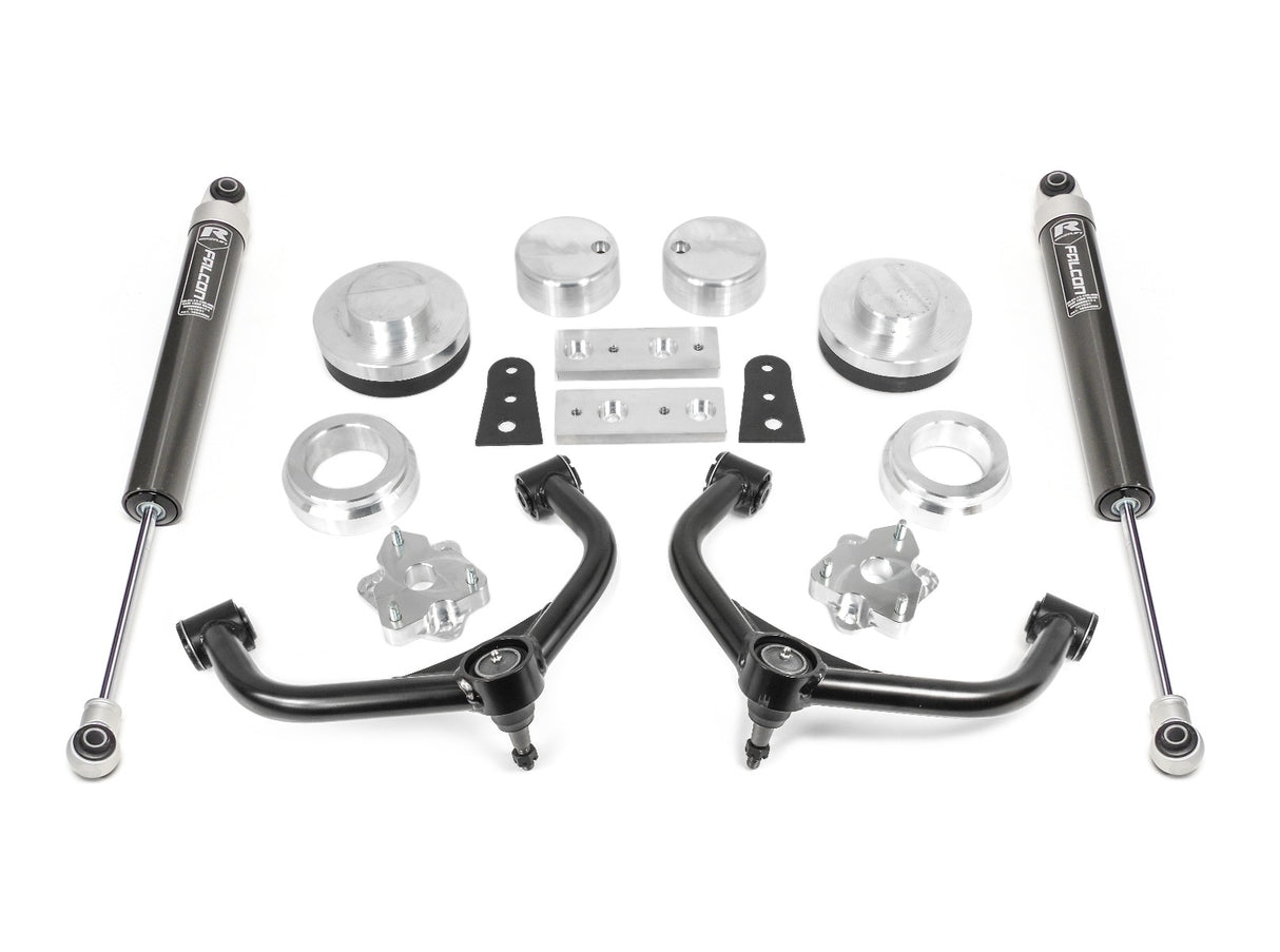 ReadyLIFT 69-10410 - 2009-2025 Dodge/Ram 1500 Classic 4.0'' Front with 2.0'' Rear SST Lift Kit with Falcon 1.1 Monotube Rear Shocks