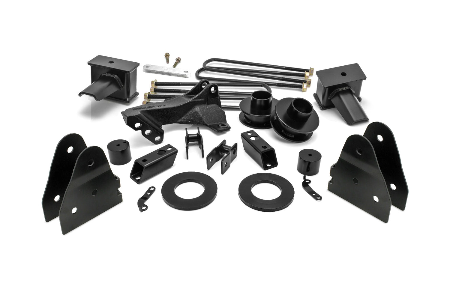 ReadyLIFT 69-20250 - 2020-2022 Ford F250/F350 TREMOR MODELS 2.5'' SST Lift Kit with 4'' Rear Blocks and Radius Arm Drops for Tremor Models