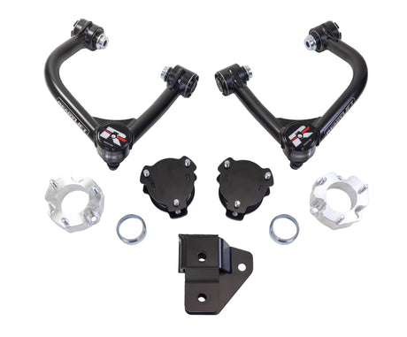 ReadyLIFT 69-21310 - 2021-2025 Ford Bronco 3'' SST Lift w/ Upper Control Arms and High-Angle Ball Joints (Designed exclusively for Sasquatch Package-equipped vehicles including Badlands, Wildtrak, and First Edition.)