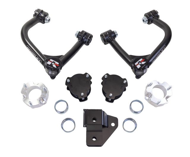 ReadyLIFT 69-21410 - 2021-2025 Ford Bronco 4'' SST Lift w/ Upper Control Arms and High-Angle Ball Joints (Does NOT fit Sasquatch Package equipped vehicles, Badlands, Wildtraks, First Edition or Bronco Sport)