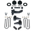 ReadyLIFT 69-2524 - 2011-2016 Ford F250 2.5'' SST Lift Kit with 4'' Rear Tapered Blocks - 1 Piece Drive Shaft without Shocks