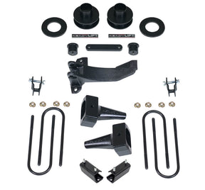 ReadyLIFT 69-2524 - 2011-2016 Ford F250 2.5'' SST Lift Kit with 4'' Rear Tapered Blocks - 1 Piece Drive Shaft without Shocks