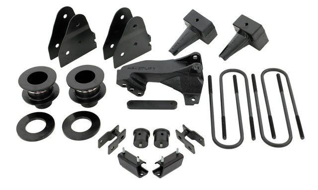 ReadyLIFT 69-2535 - 2011-2016 Ford F350 DRW 3.5'' SST Lift Kit with 5'' Rear Tapered Blocks - 1 Piece Drive Shaft without Shocks