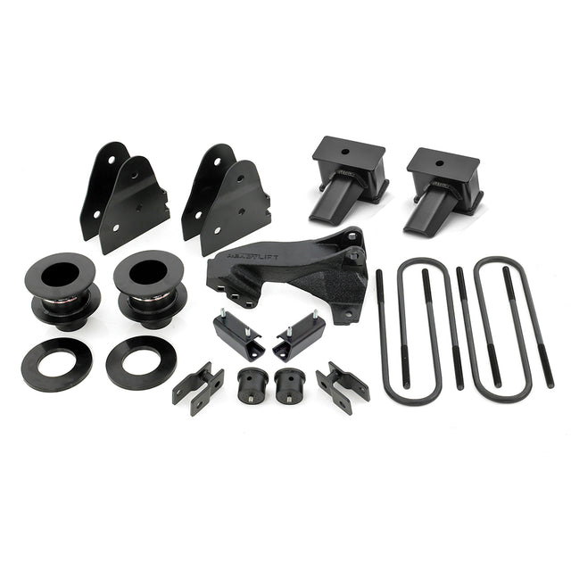 ReadyLIFT 69-2734 - 2017-2019 Ford F350 3.5'' SST Lift Kit with 4'' Flat Blocks for 2 Piece Drive Shaft without Shocks