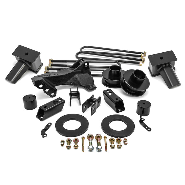 ReadyLIFT 69-2740 - 2017-2026 Ford F250/F350 2.5'' SST Lift Kit with 4'' Rear Tapered Blocks for 1 Piece Drive Shaft without Shocks
