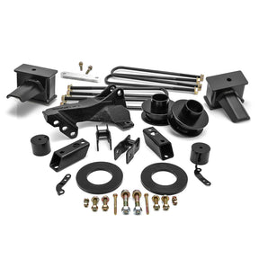 ReadyLIFT 69-2741 - 2017-2026 Ford F250/F350 2.5'' SST Lift Kit with 4'' Rear Flat Blocks for 2 Piece Drive Shaft without Shocks