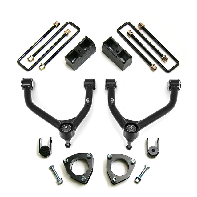 ReadyLIFT 69-3285 - 2007-2016 Chevrolet/GMC 1500 4'' SST Lift Kit with Upper Control Arms for Forged Steel OE Upper Control Arms without Shocks