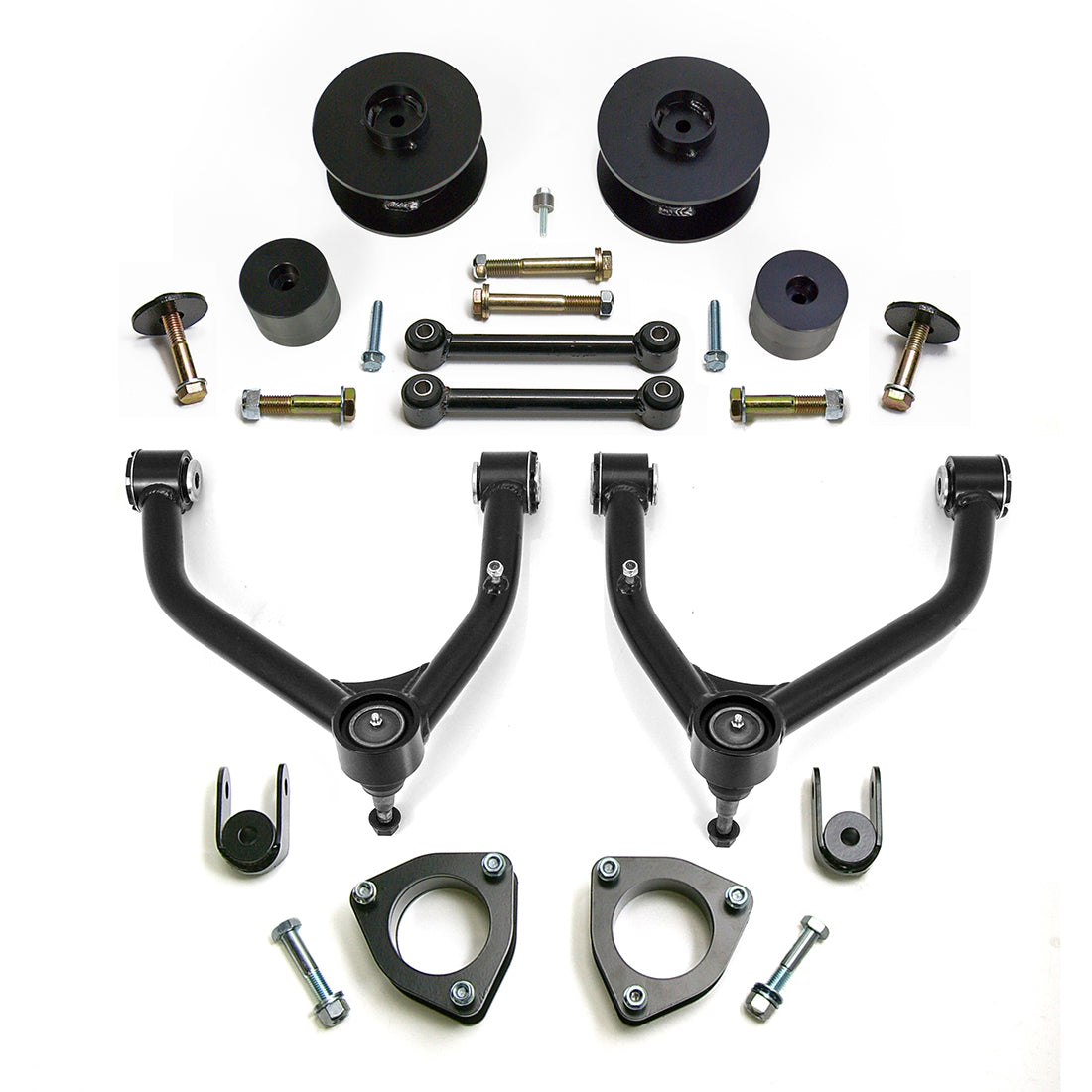 ReadyLIFT 69-3295 - 2007-2020 Chevrolet/GMC Tahoe/Suburban/Yukon  Xl 4.0'' SST Lift Kit with 3.0'' Rear with Upper Control Arms without Shocks