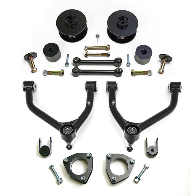 ReadyLIFT 69-3295 - 2007-2020 Chevrolet/GMC Tahoe/Suburban/Yukon  Xl 4.0'' SST Lift Kit with 3.0'' Rear with Upper Control Arms without Shocks