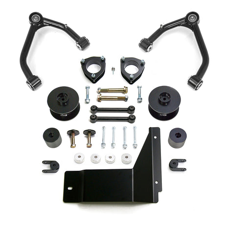 ReadyLIFT 69-3496 - 2015-2020 Chevrolet/GMC Tahoe/Suburban/Yukon  Xl 4'' SST Lift Kit with 3'' Rear Spacer with Upper Control Arms for Aluminum or Stamped Steel OE Upper Control Arms without Shocks
