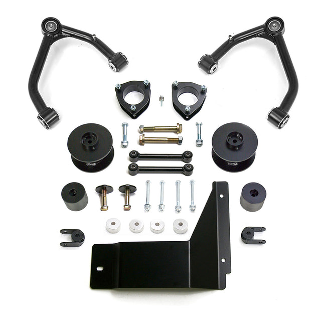 ReadyLIFT 69-3496 - 2015-2020 Chevrolet/GMC Tahoe/Suburban/Yukon  Xl 4'' SST Lift Kit with 3'' Rear Spacer with Upper Control Arms for Aluminum or Stamped Steel OE Upper Control Arms without Shocks
