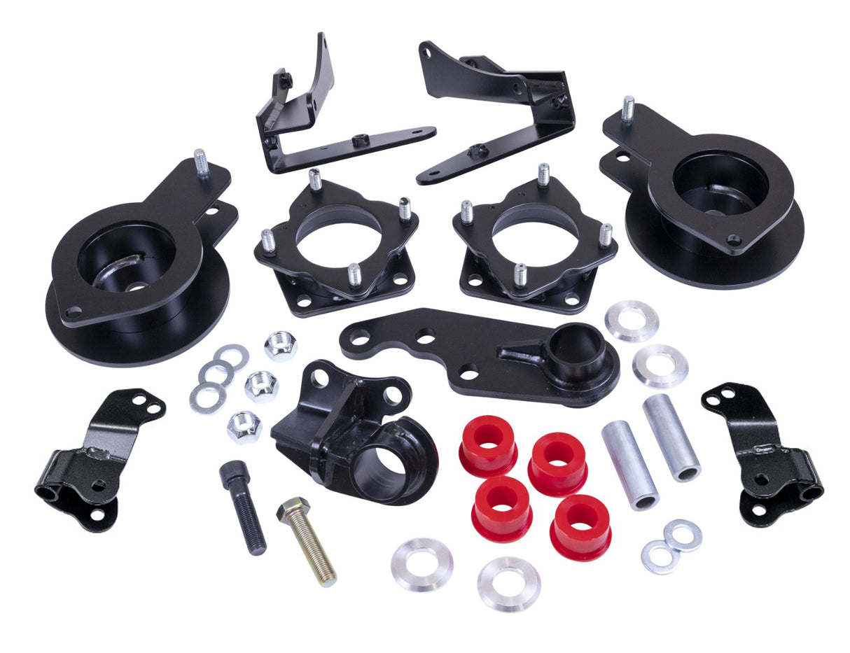 ReadyLIFT 69-52221 - 2022-2025 Toyota Tundra 2'' SST Lift Kit w/ Diff Drops equipped with Load-Leveling Rear Height Control Air Suspension or Adaptive Variable Suspension (AVS)