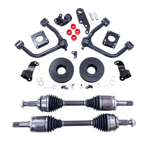 ReadyLIFT 69-52311 - 2022-2025 Toyota Tundra 3.0'' SST Lift Kit Front with 1.25'' Rear with Upper Control Arms with CV Axle