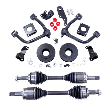 ReadyLIFT 69-52311 - 2022-2025 Toyota Tundra 3.0'' SST Lift Kit Front with 1.25'' Rear with Upper Control Arms with CV Axle