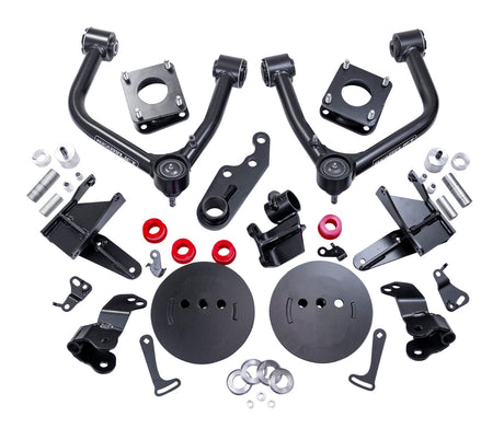 ReadyLIFT 69-52330 - 2022-2025 Toyota Tundra 3'' SST Lift Kit equipped with Load-Leveling Rear Height Control Air Suspension or Adaptive Variable Suspension (AVS)