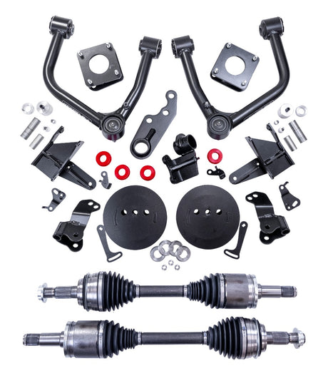 ReadyLIFT 69-52331 - 2022-2025 Toyota Tundra 3'' SST Lift Kit equipped with Load-Leveling Rear Height Control Air Suspension or Adaptive Variable Suspension (AVS) and CV Axle