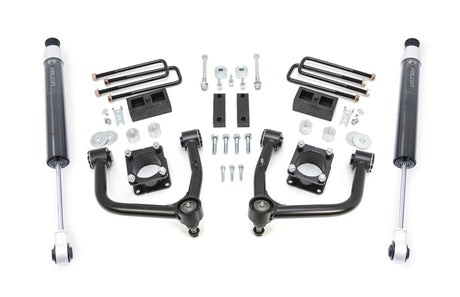ReadyLIFT 69-54750 - 2007-2021 Toyota Tundra 4.0'' SST Lift Kit Front with 2'' Rear with Upper Control Arms and Falcon 1.1 Monotube Shocks