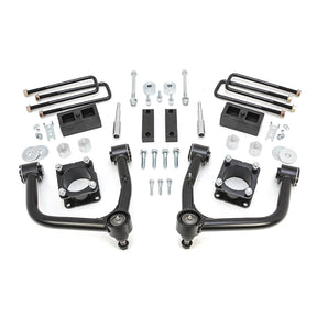 ReadyLIFT 69-5475 - 2007-2021 Toyota Tundra 4.0'' SST Lift Kit Front with 2'' Rear with Upper Control Arms without Shocks