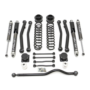 ReadyLIFT 69-6041 - 2020-2025 Jeep Jt Gladiator 4'' Terrain Flex 4-Arm Kit with Falcon 2.1 Shocks (includes front track bar)