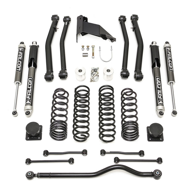 ReadyLIFT 69-6042 - 2020-2025 Jeep JT Gladiator Jeep Gladiator 4" Terrain Flex Max w/ Falcon 2.1 Shocks