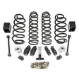 ReadyLIFT 69-6827 - 2018-2025 Jeep JL Wrangler Rubicon 2.5'' Coil Spring Lift Kit (black spring w/ shock extensions)