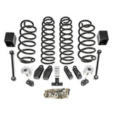 ReadyLIFT 69-6827 - 2018-2025 Jeep JL Wrangler Rubicon 2.5'' Coil Spring Lift Kit (black spring w/ shock extensions)