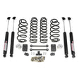 ReadyLIFT 69-6828 - 2018-2025 Jeep JL Wrangler Coil Spring Lift Kit with Teraflex 9550 Shocks 2.5'' Rubicon, 3.5'' Sahara/Sport