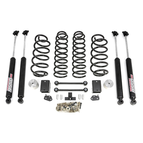 ReadyLIFT 69-6828 - 2018-2025 Jeep JL Wrangler Coil Spring Lift Kit with Teraflex 9550 Shocks 2.5'' Rubicon, 3.5'' Sahara/Sport