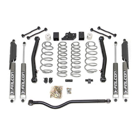 ReadyLIFT 69-6836 - 2018-2025 Jeep JL Wrangler Terrain Flex 2-Arm Kit with Falcon 2.1 Shocks. 3.5'' (silver spring plus front track bar)