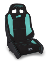 PRP EnduroCrawl Reclining Suspension Seat - Black/Teal Tweed - Driver